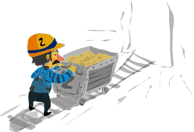 miner, man, person