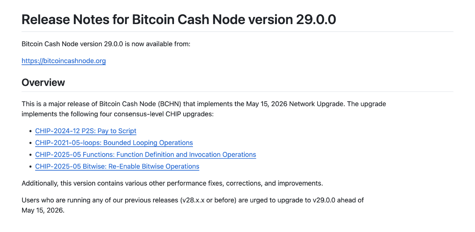 bchnode release notes