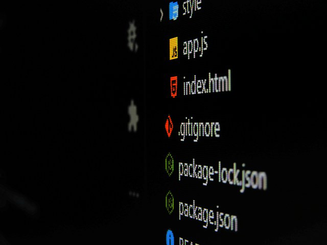 a close up of computer screen