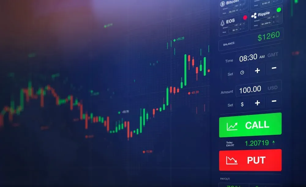 crypto exchange options trading