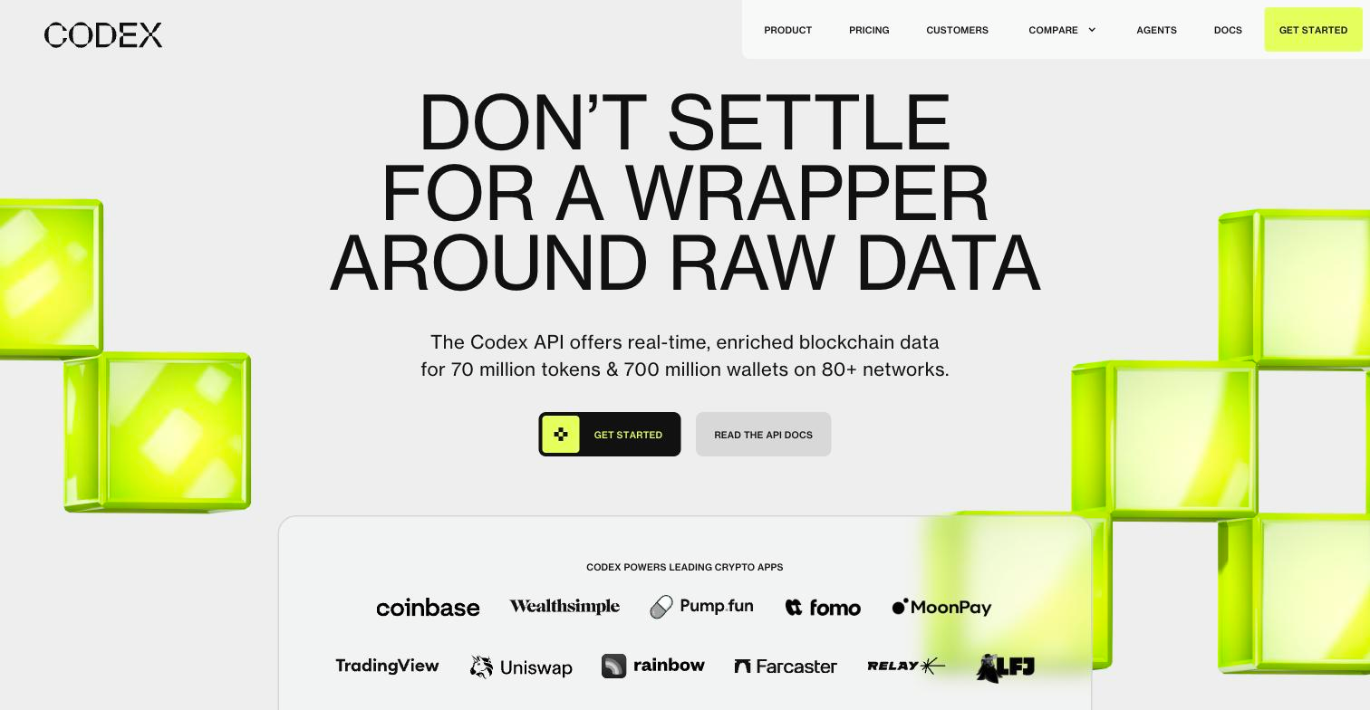 codex landing page