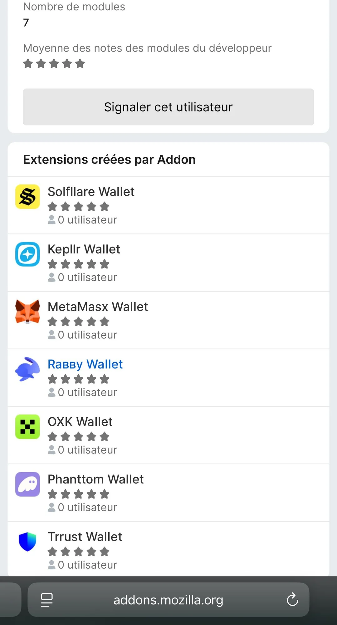 typosquatted browser extensions