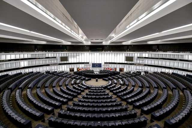 eu parliament hall