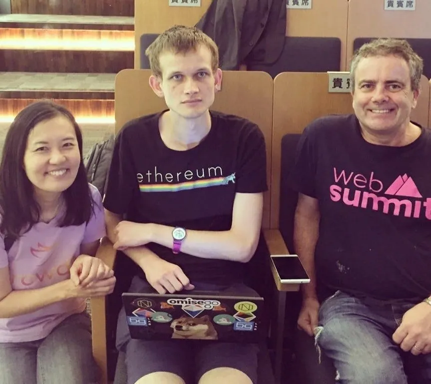 vitalik buterin omisego laptop