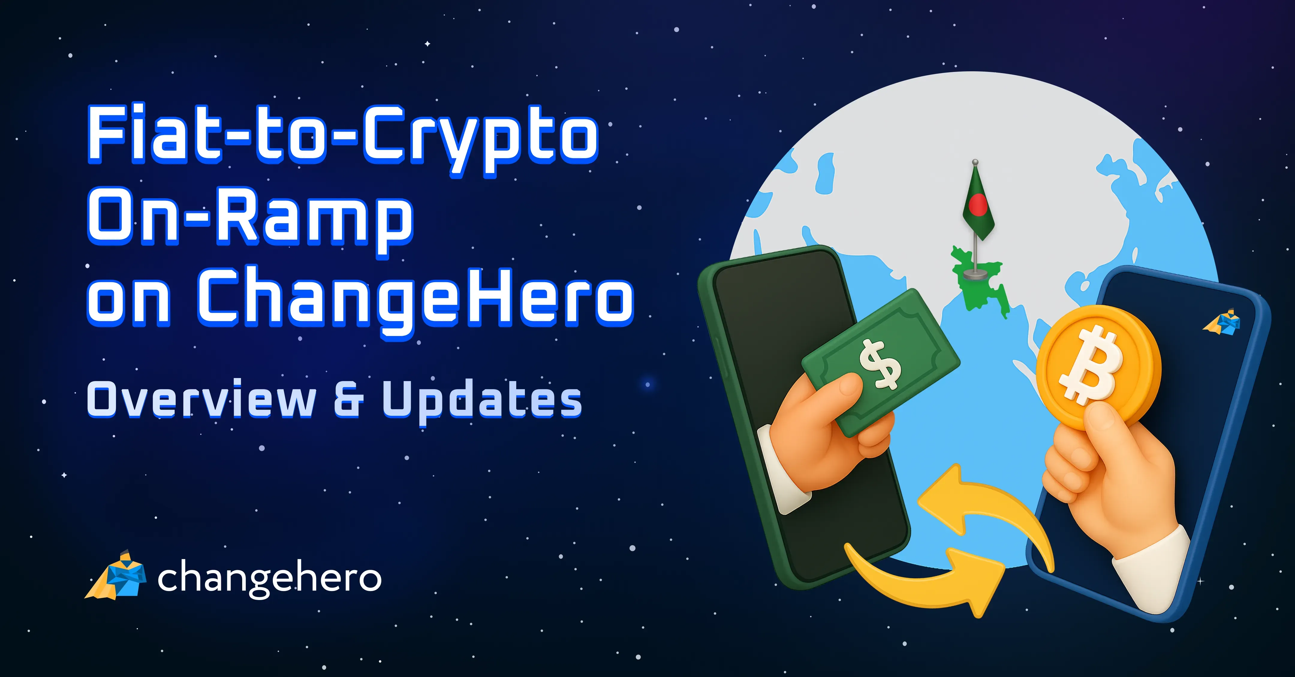 Fiat-to-Crypto On-Ramp on ChangeHero: Overview & Updates