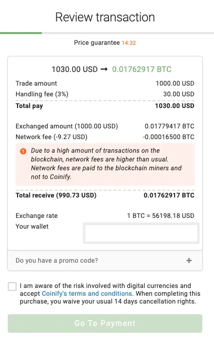 Transaction details