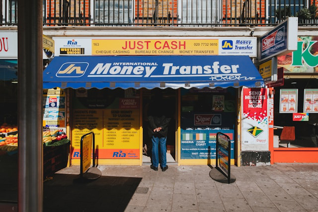 money transfer kiosk