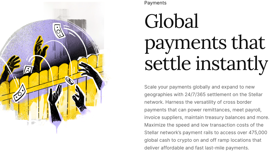 stellar mission payments accessibility