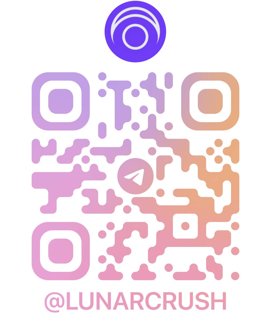 lunarcrush telegram channel qr code link