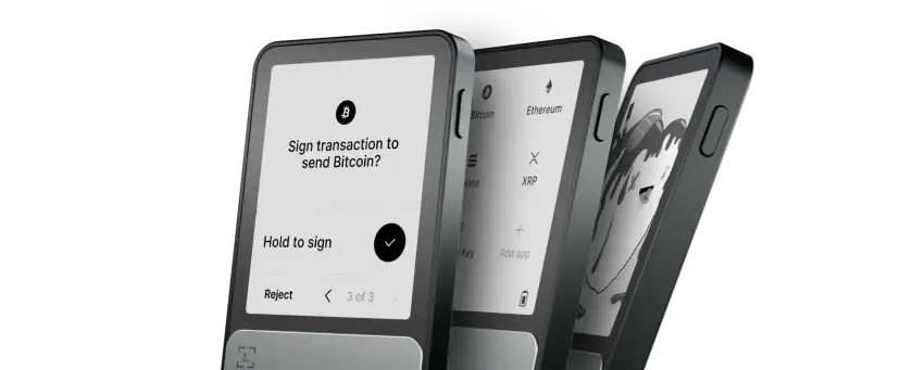 ledger flex hardware crypto wallet render